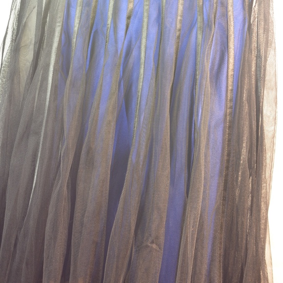 Ribbon on Netting Dress Le Chateau SZ SP - Picture 9 of 13